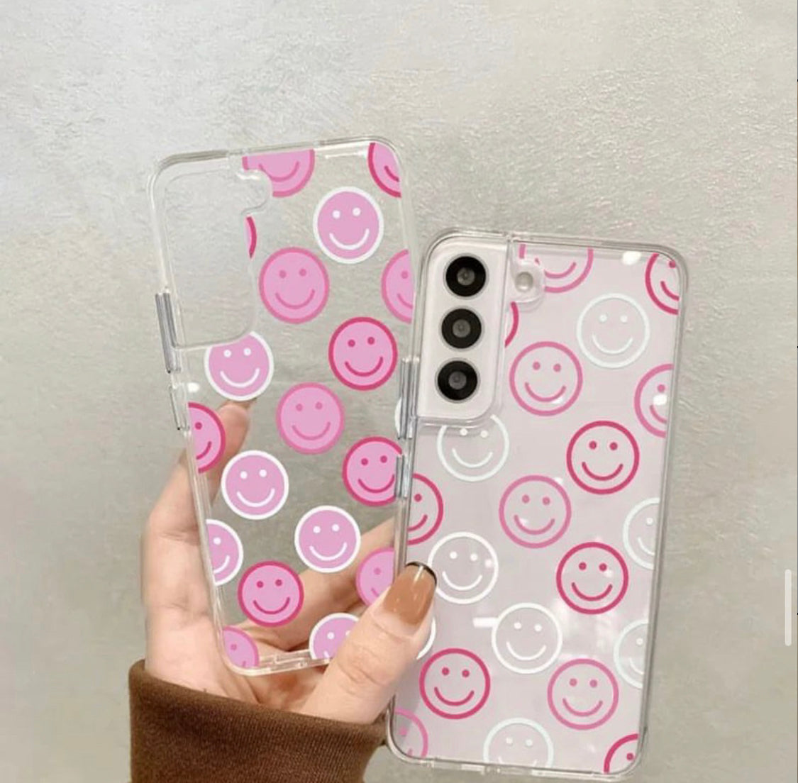 Pink Smiley Case