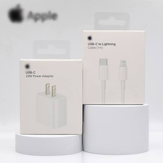 2 Pin 20w iPhone Fast Charger with Cable