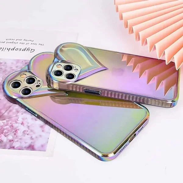 3D Holographic Heart Case