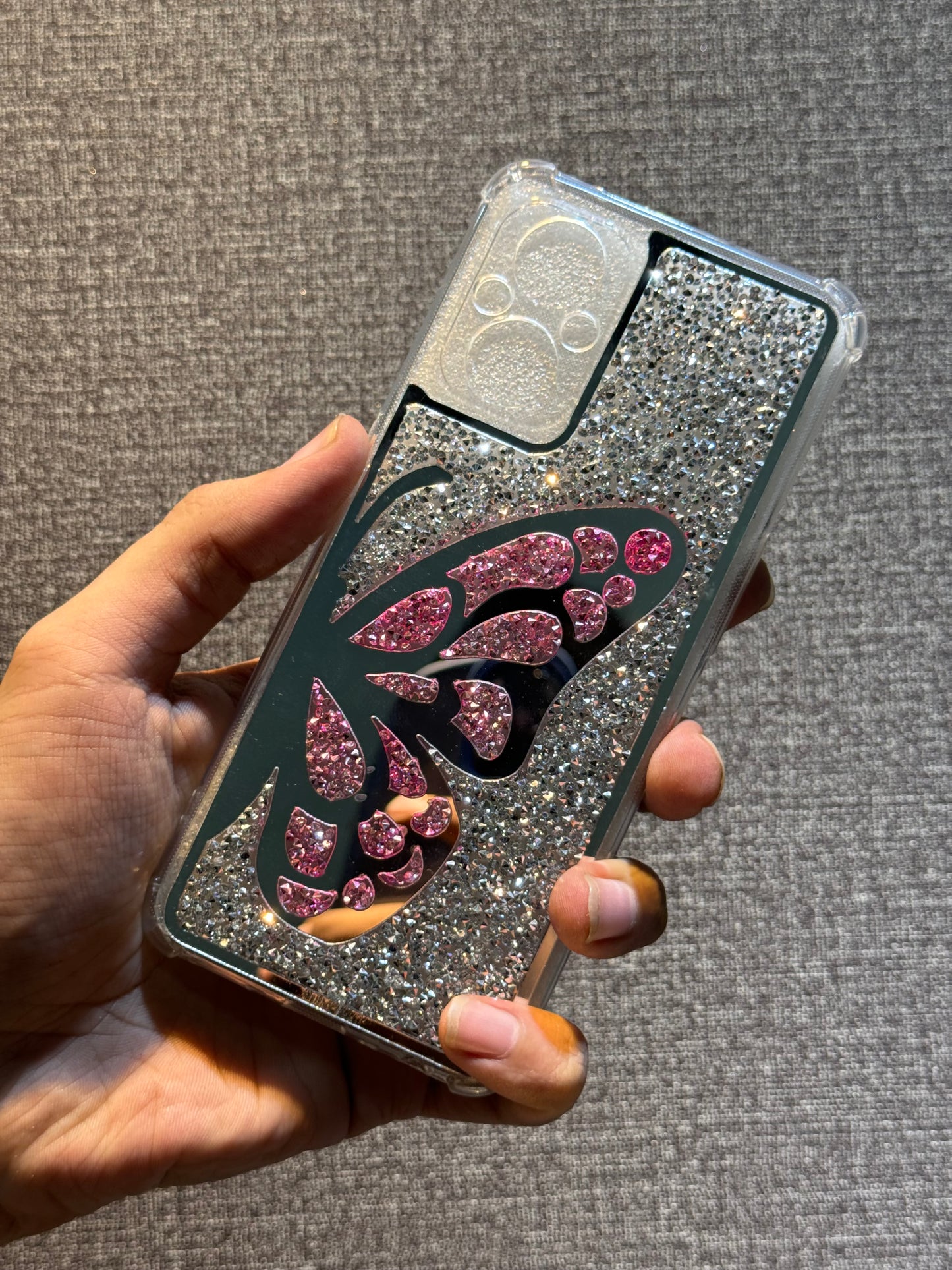 New Glitter Mirror Bling Customise Case