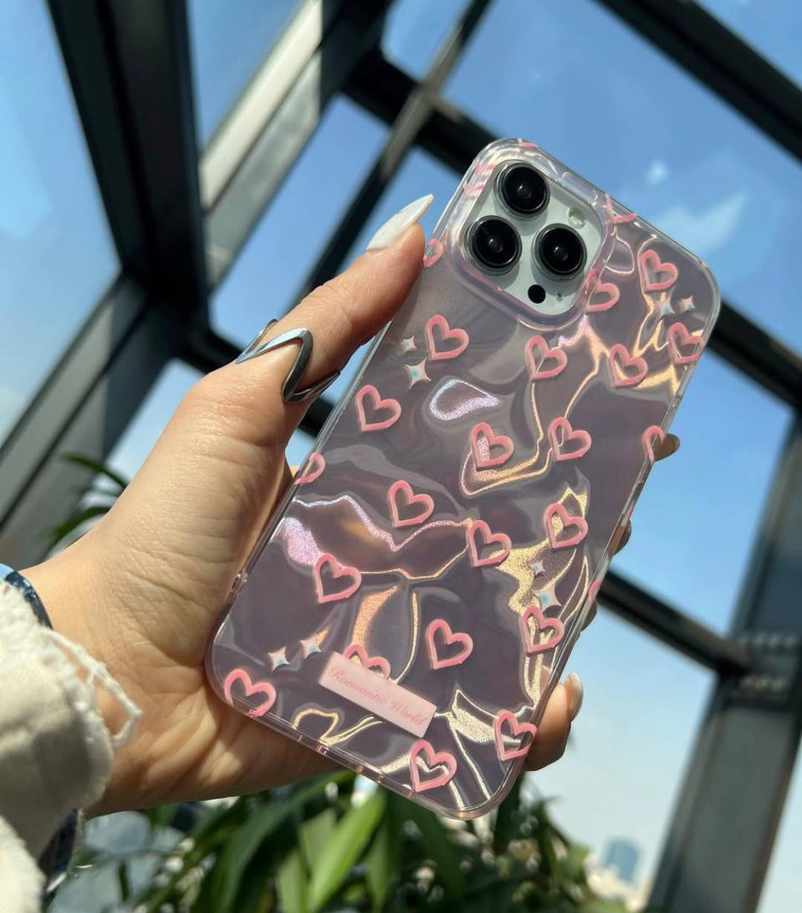 Premium Quality Heart Gradient Case