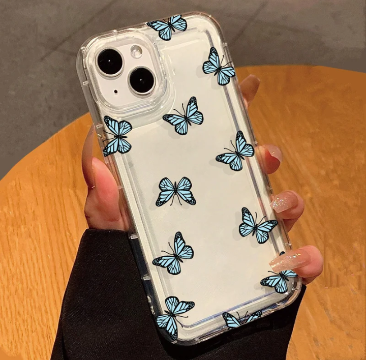Butterfly Printed Customise PNG Case.