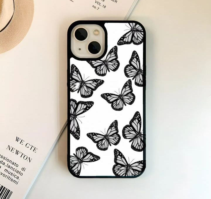 Purple Hearts Pattern 2D Cases