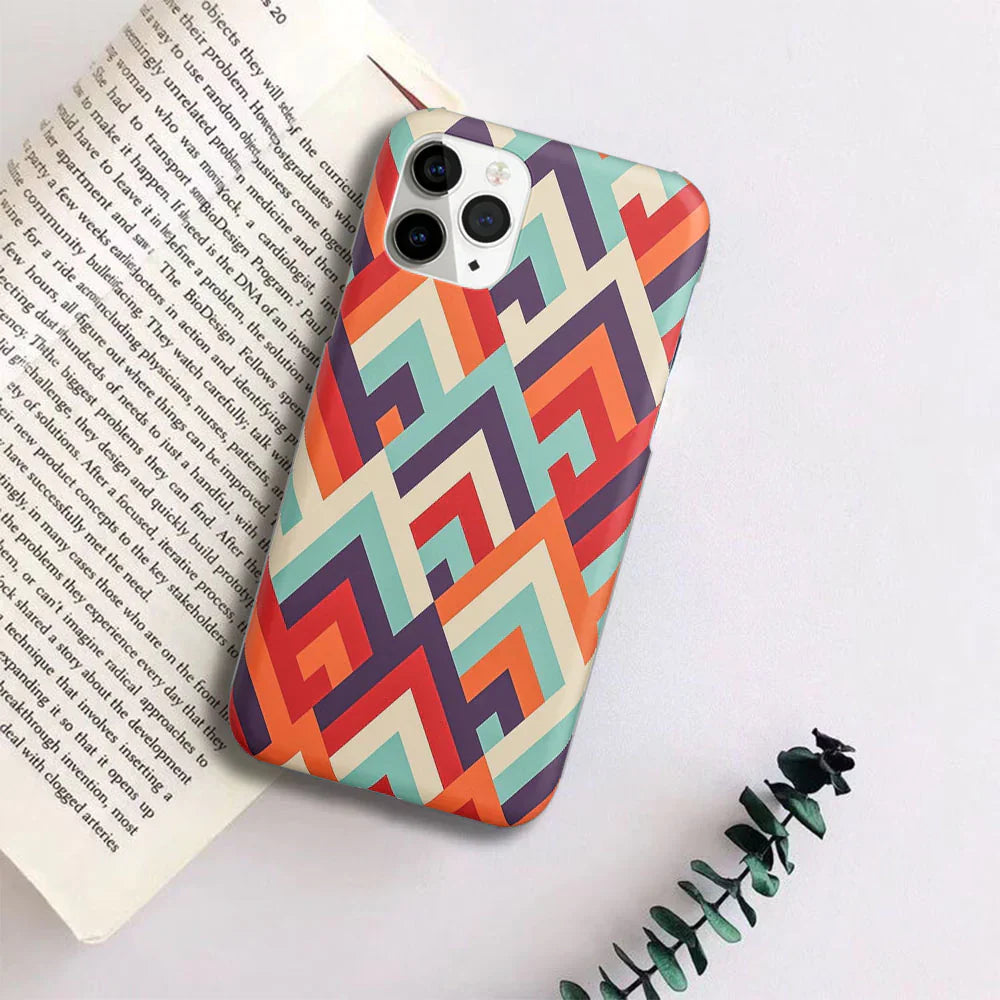 "Dare to be Different: Rock a Pattern Case!" (Write your phone model below )