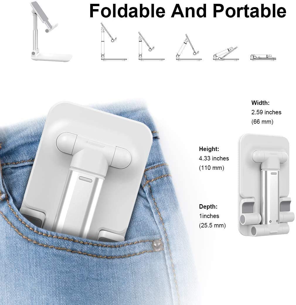Universal Desktop Mobile Phone Holder Stand for IPhone IPad Adjustable Tablet Foldable Table Cell Phone Desk Stand Holder