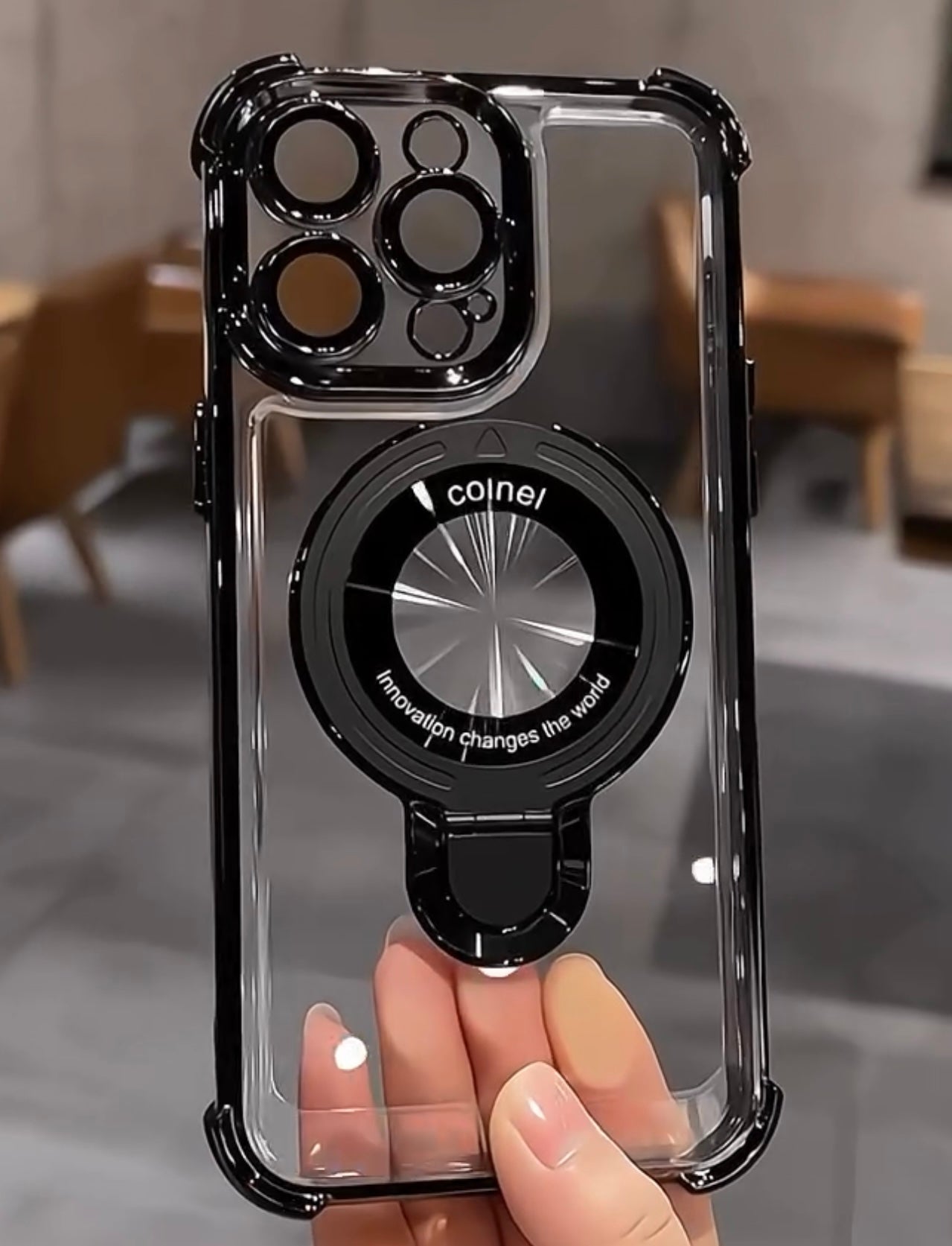 Premium Magnetic Magsafe Conel Stand Case