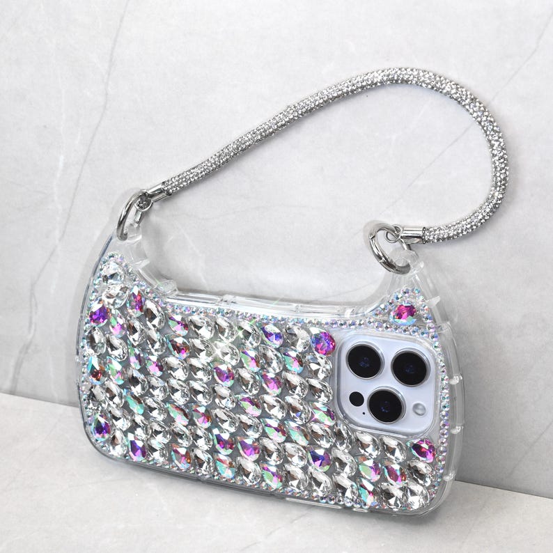 Luxury Crystal Handbag Phone Case