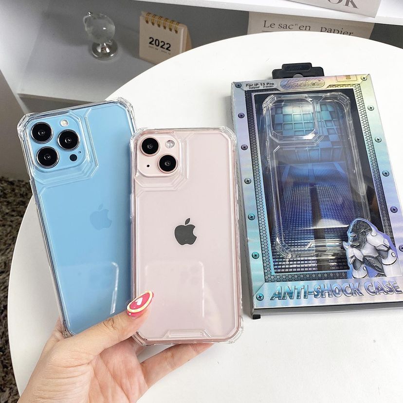"ATouchBo SlimGuard: The Thinnest Burst-Proof Case for iPhone - Unmatched Shock Resistance in a Sleek, Crystal-Clear Design!"