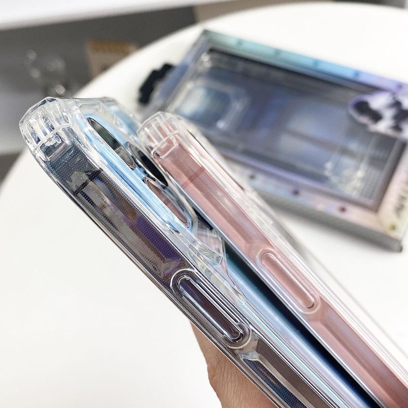 "ATouchBo SlimGuard: The Thinnest Burst-Proof Case for iPhone - Unmatched Shock Resistance in a Sleek, Crystal-Clear Design!"