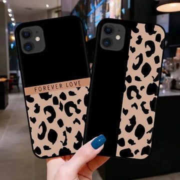 Black Cheetah 2D Glossy Case