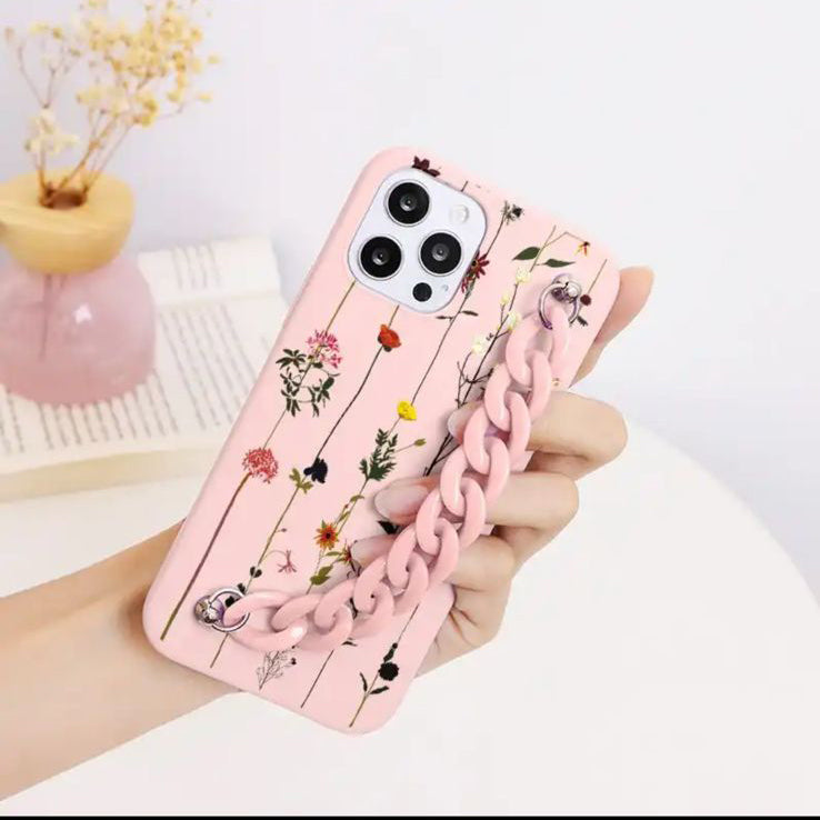 Rose n Flowers Chain Case