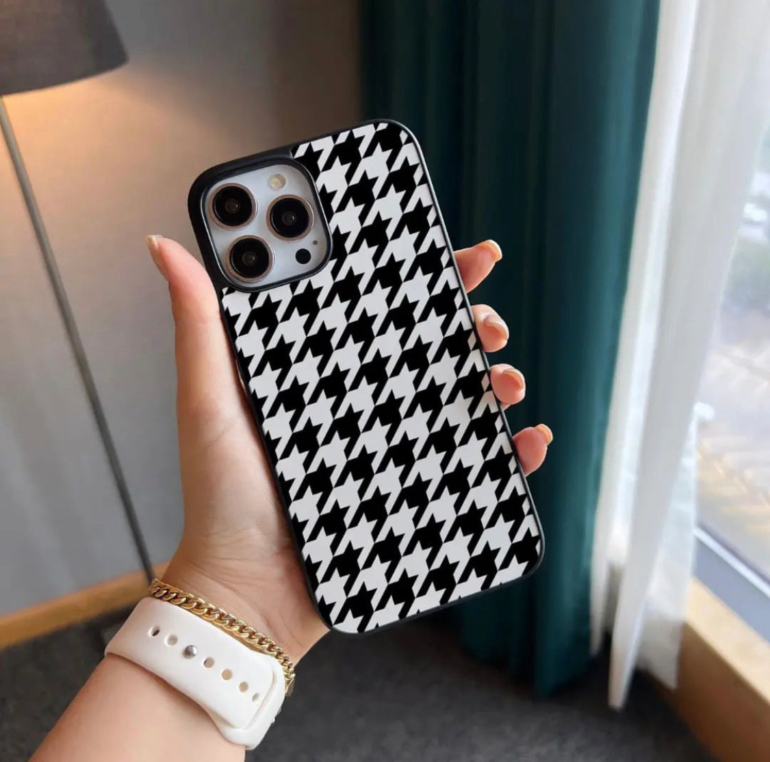 Black & White Pattern 2D Case