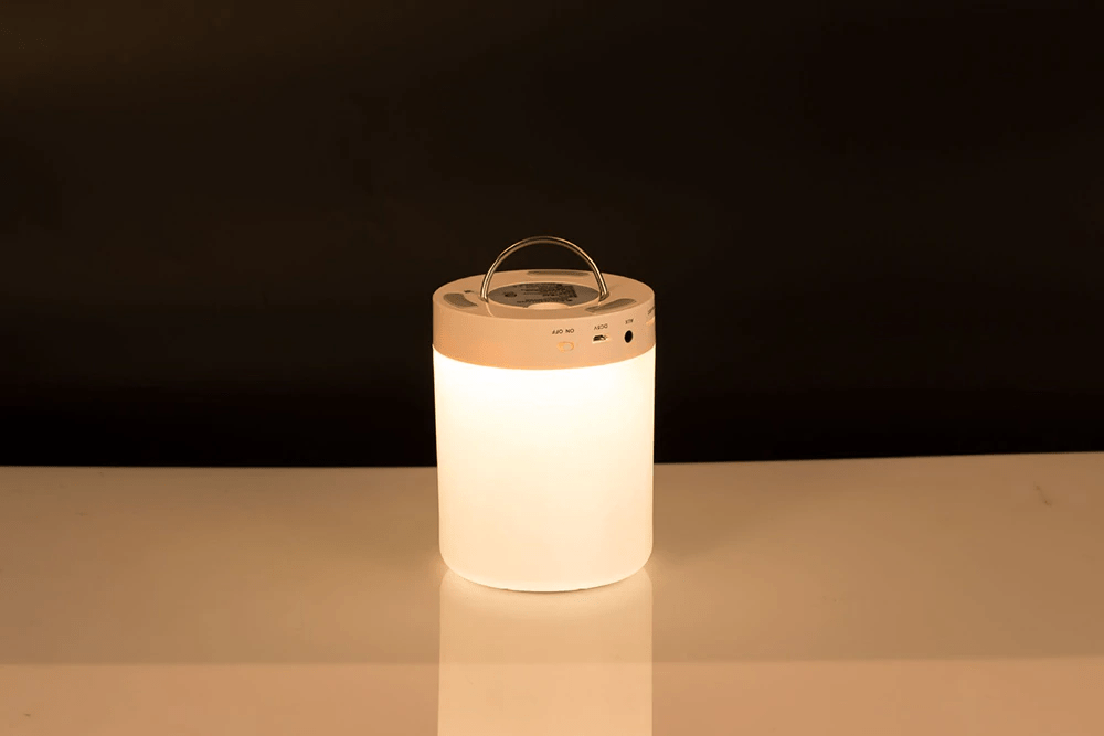 Wireless Portable Bluetooth Speaker Mini LED Music Audio AUX TF USB Stereo Sound Speaker 7 Colors Touch Control Table Lamp