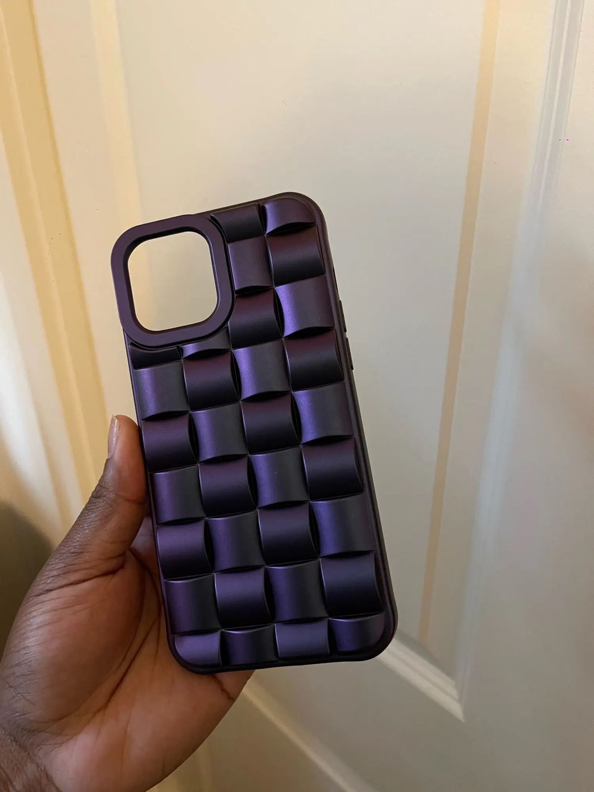Purple Cushion Case For iPhone