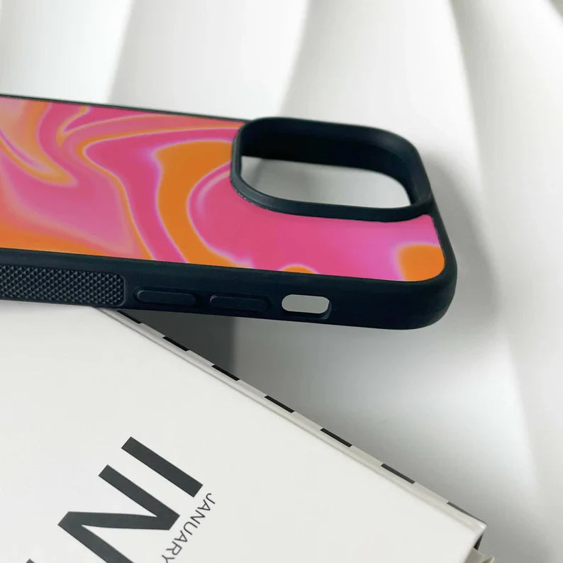 Pink Orange Fusion Printed Phone Case for all Models