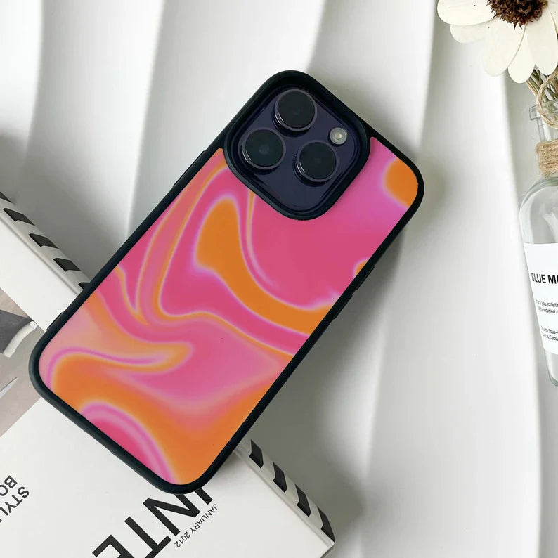 Pink Orange Fusion Printed Phone Case for all Models