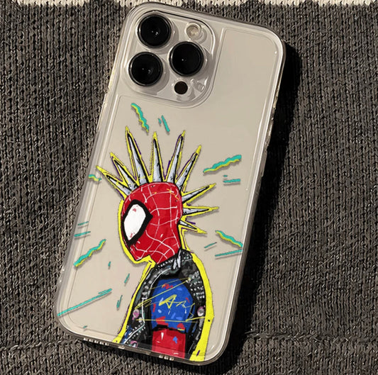 Spiderman Printed Customise PNG Case