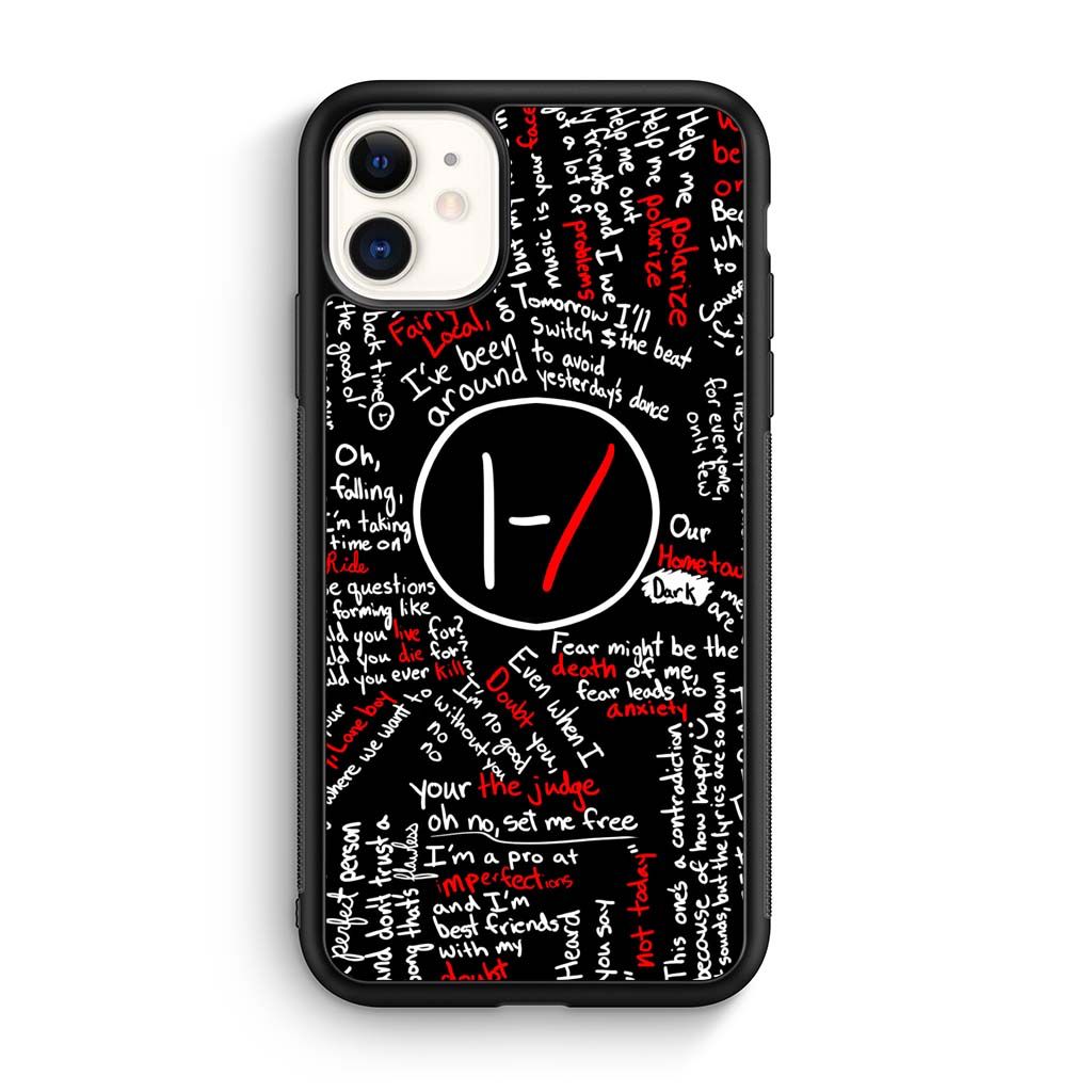 21 Pilots Poster Blurryface Lyric Case