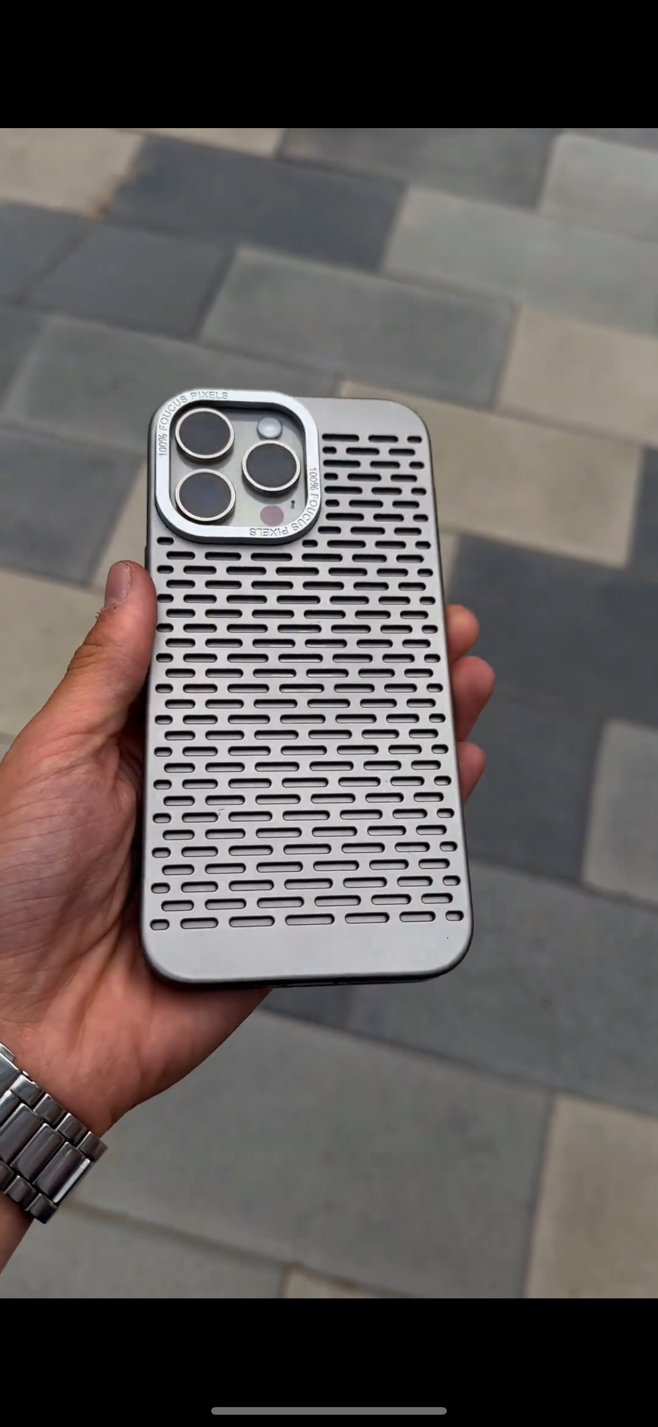 Titanium Luxury Breathable Matte ultra thin case iPhone