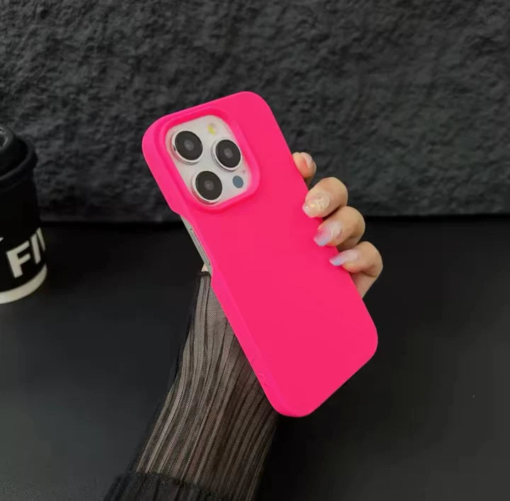 Summer Neon Silicone Soft Case for iPhone