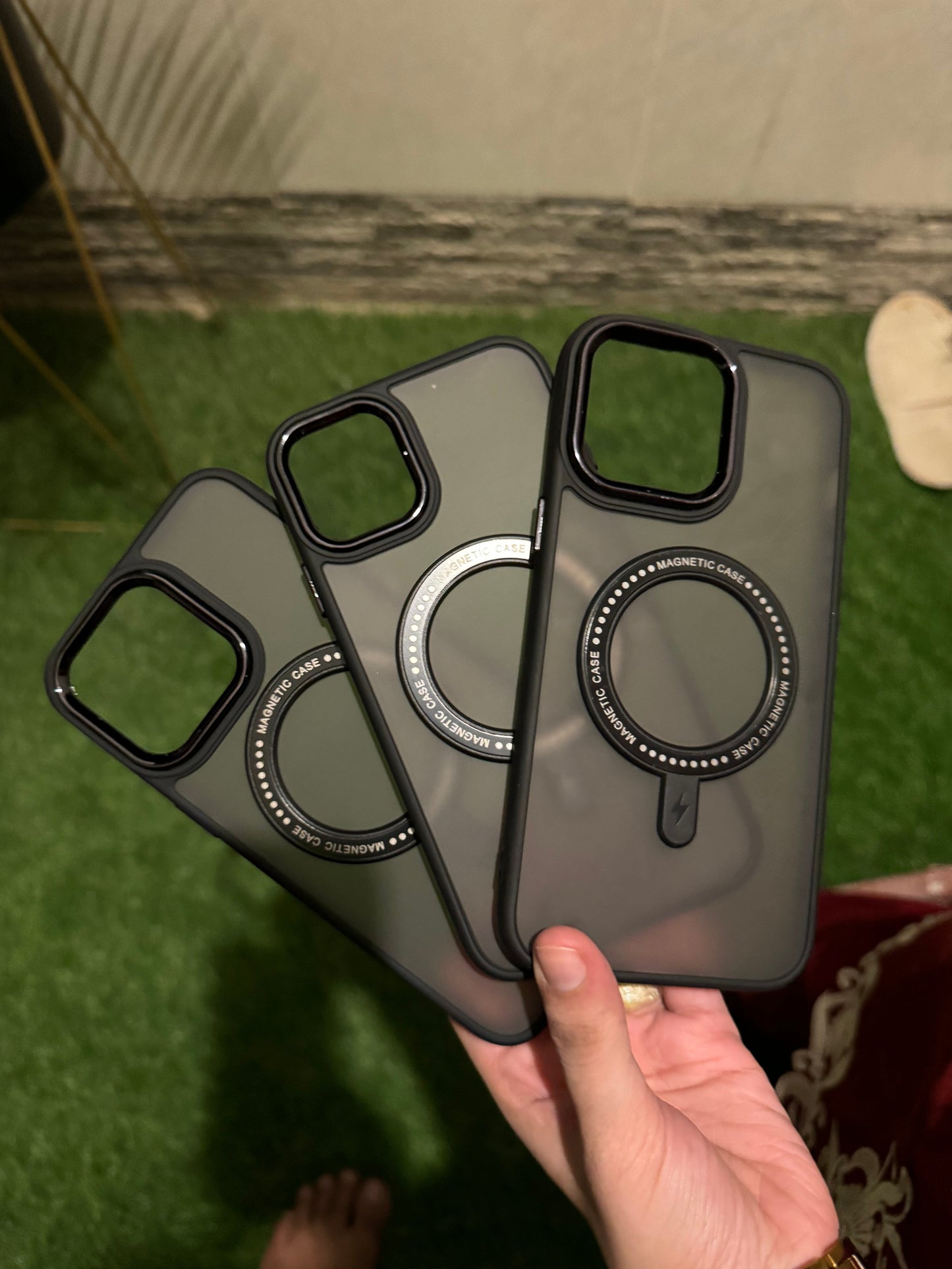 Premium Magentic matte Bumper MagSafe  Case – 50% OFF Limited Offer