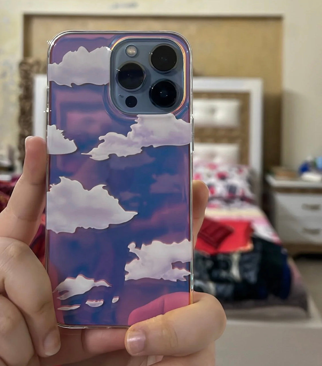 Cloud Holographic Case For IPhone