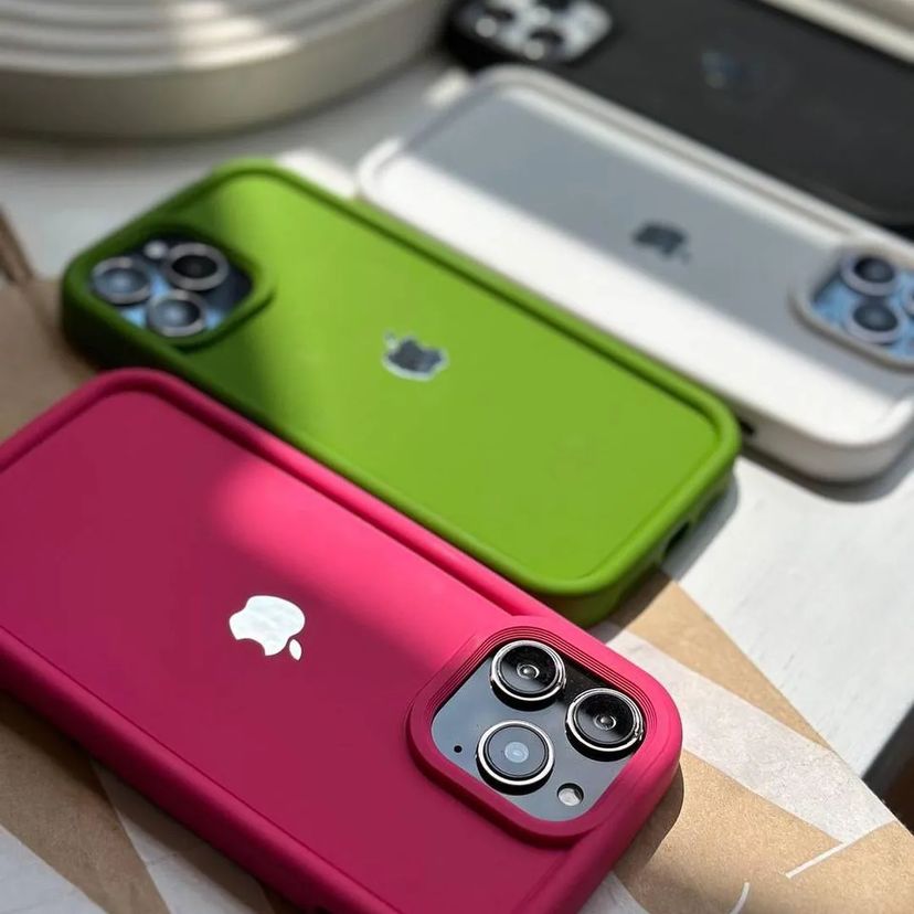 Solid Silicone Case for iPhone