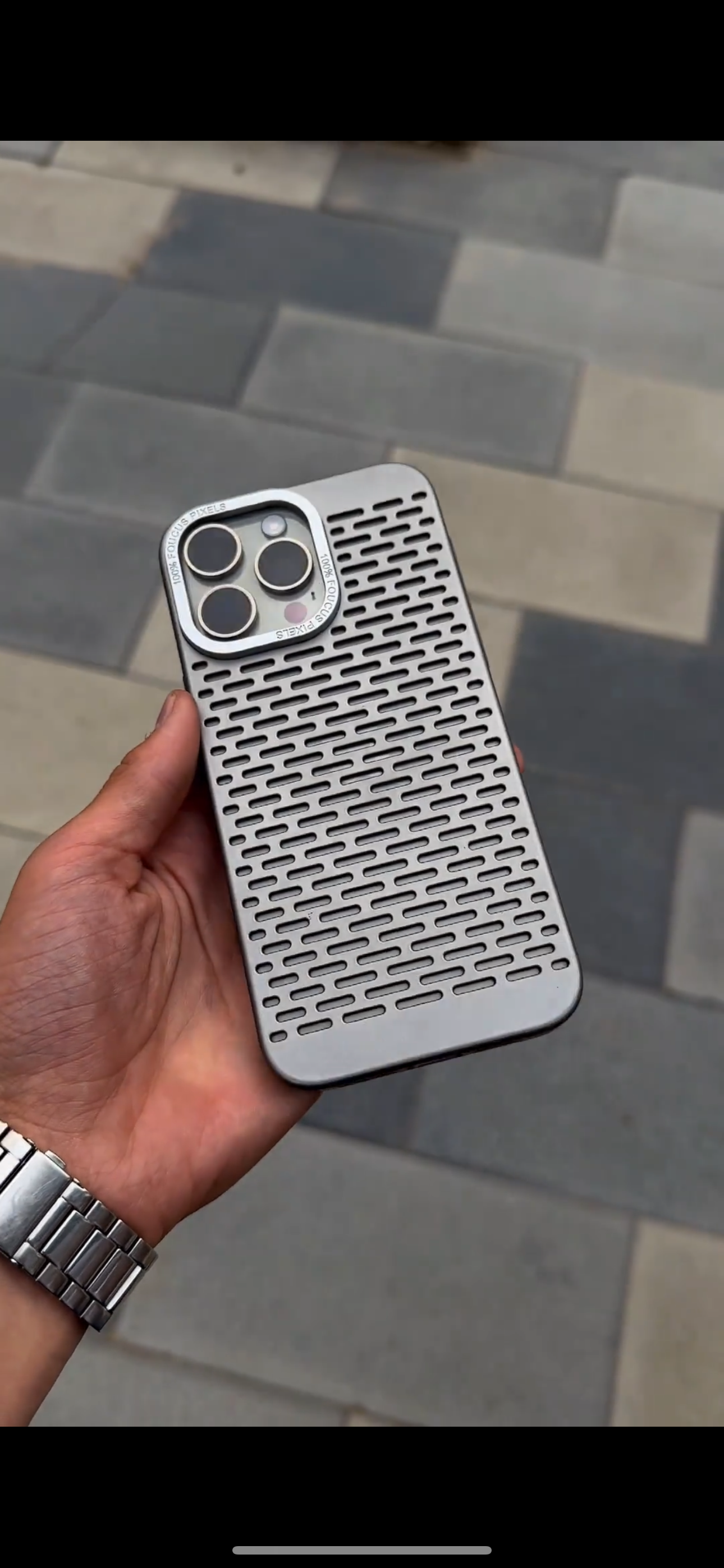 Titanium Luxury Breathable Matte ultra thin case iPhone