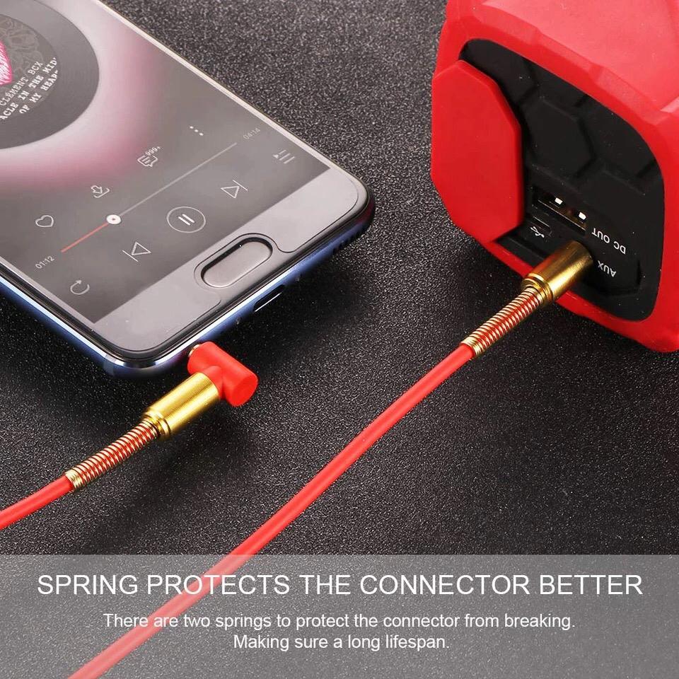 Aux connector Extender audio cable Male to Male
