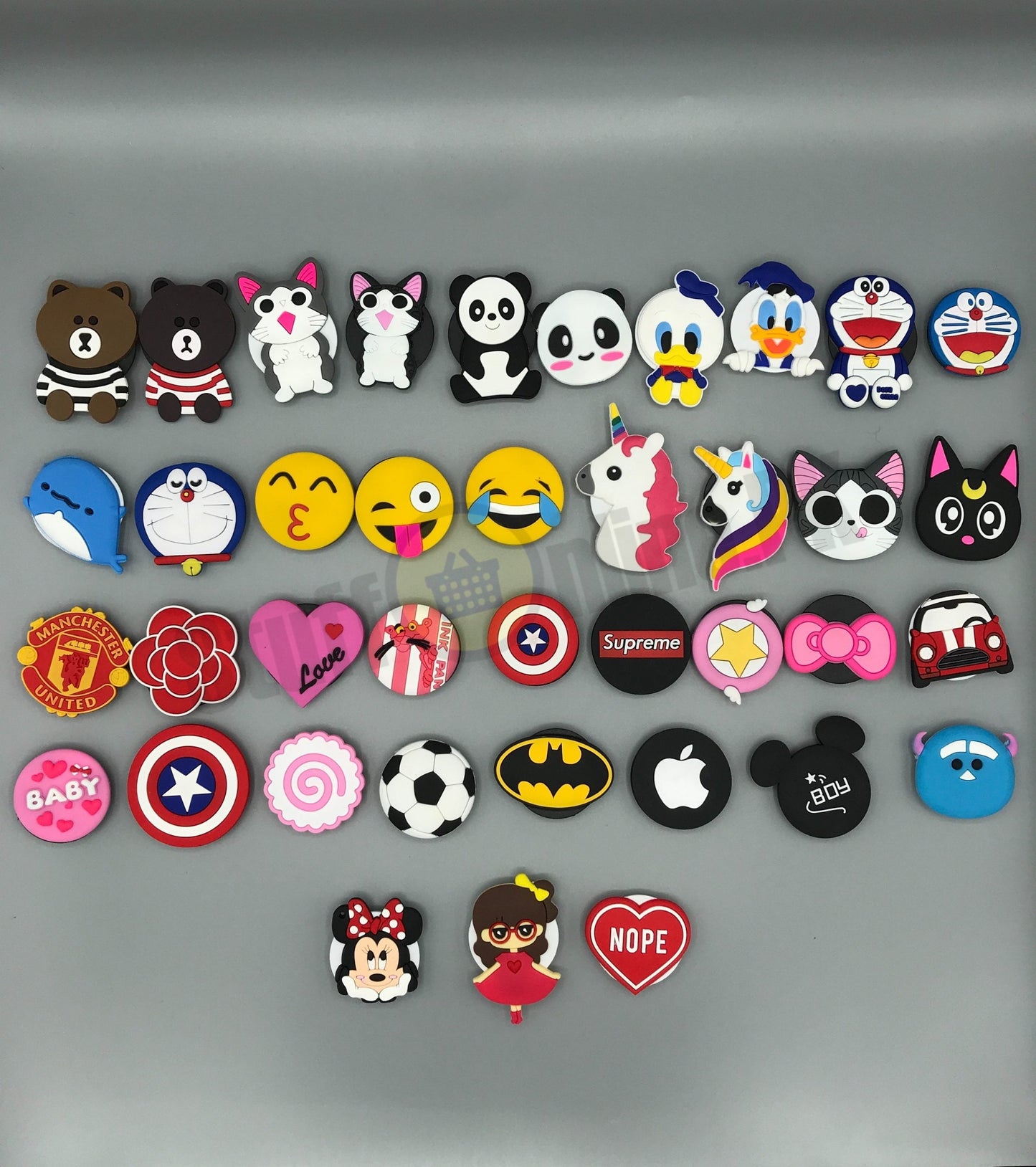 Cartoon Pop-sockets Girly fashion Pop Mobile Holders Mobile Phone Grip