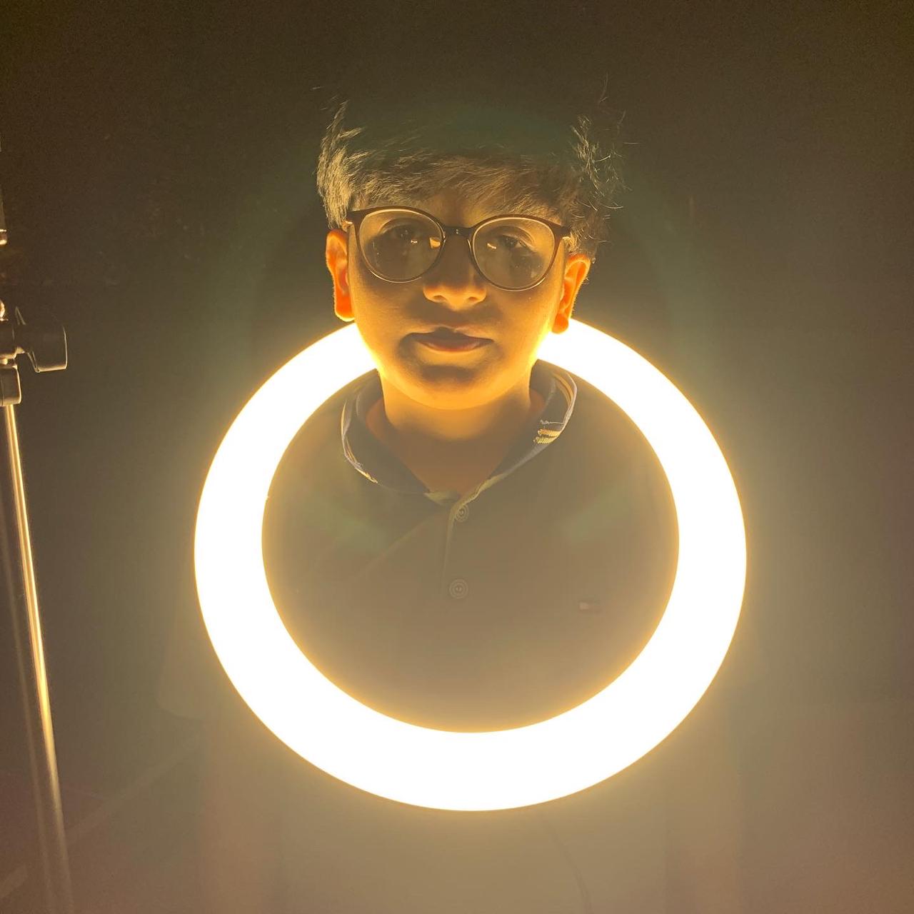 "36cm" with "7 feet" Modern Ring Light For Selfies TikTok And Videos