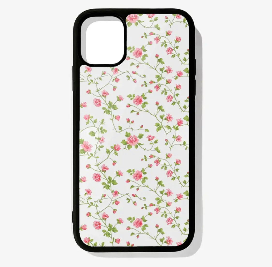 White Floral 2D Case