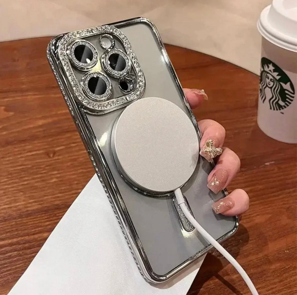 Diamond Bling Stone Case For IPhone Including 16 Series