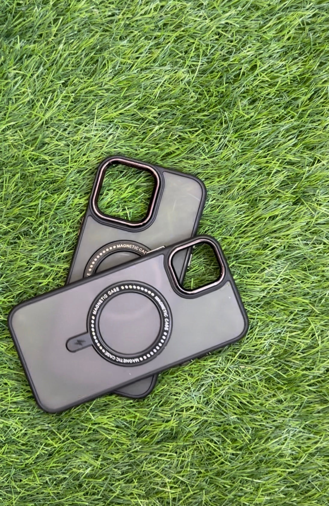 Premium Magentic matte Bumper MagSafe  Case – 50% OFF Limited Offer