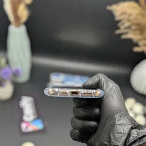 Cat Ear Glitter Lens Protection with Ripple Gloss