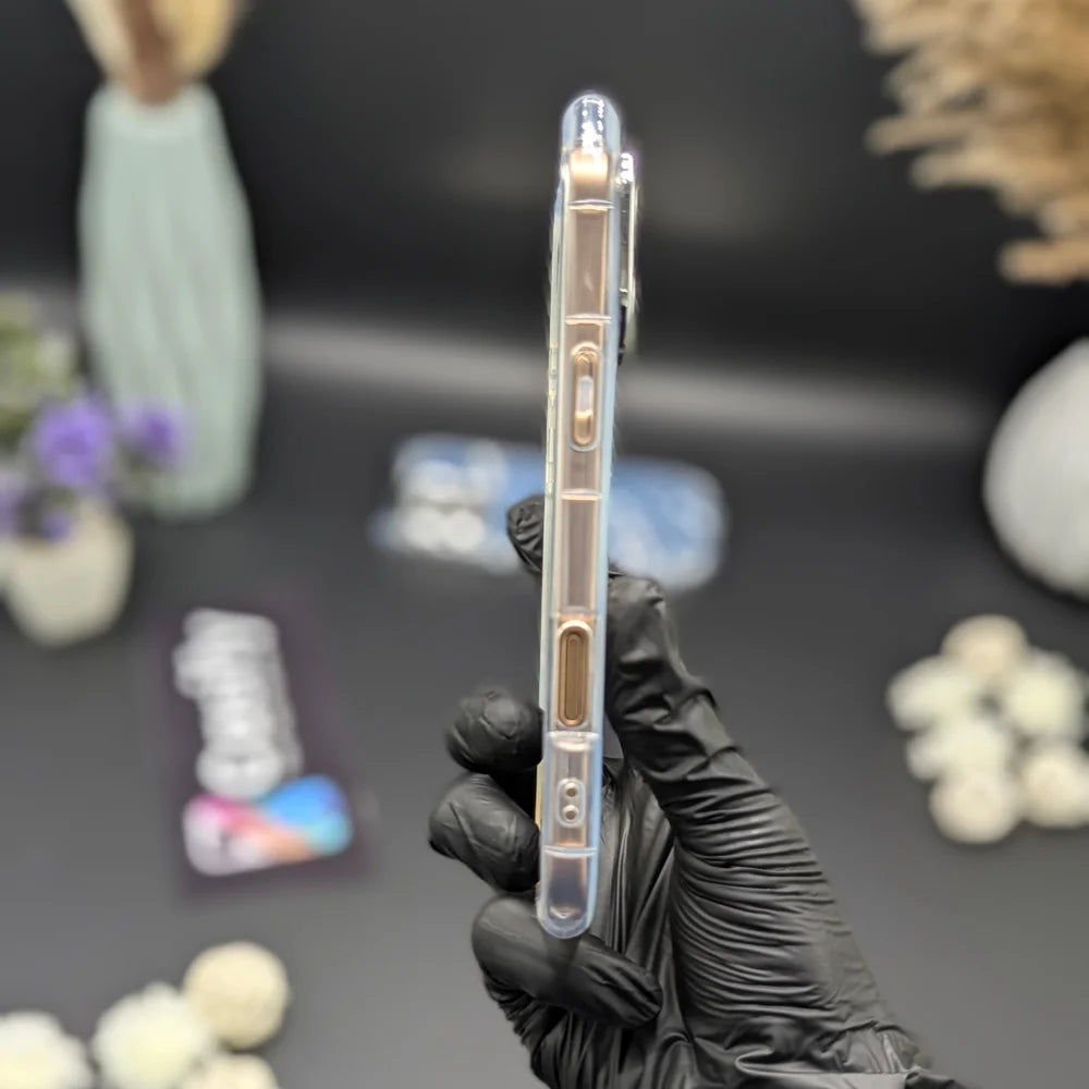 Cat Ear Glitter Lens Protection with Ripple Gloss