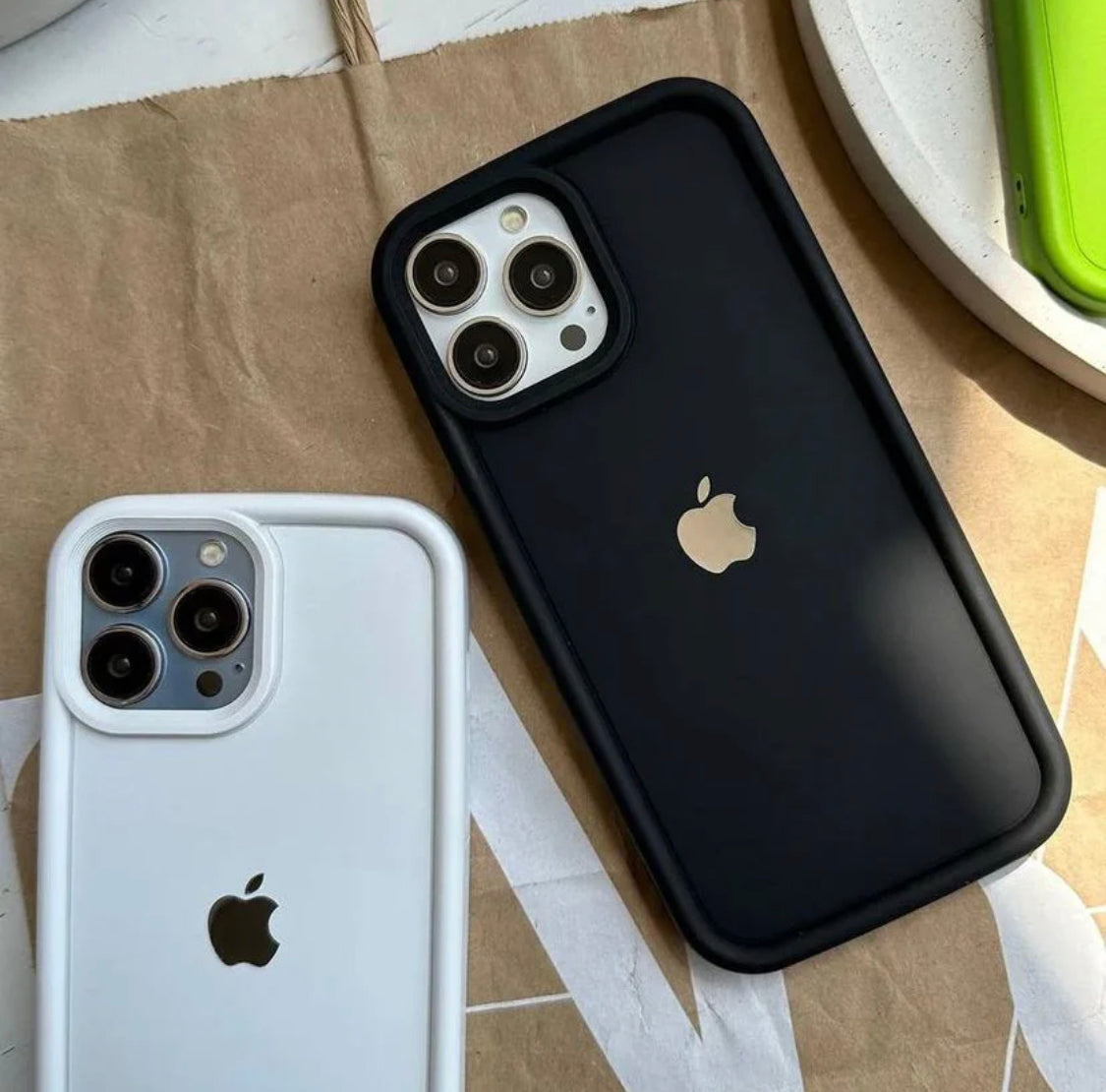 Solid Silicone Super Soft Case For IPhone