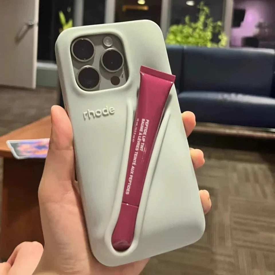 New Original Rhodes LipGloss 💄 Silicone Case With Box