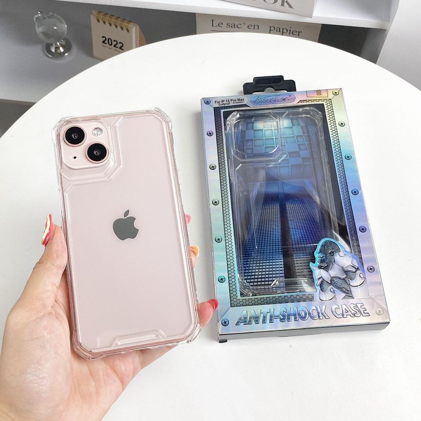 "ATouchBo SlimGuard: The Thinnest Burst-Proof Case for iPhone - Unmatched Shock Resistance in a Sleek, Crystal-Clear Design!"