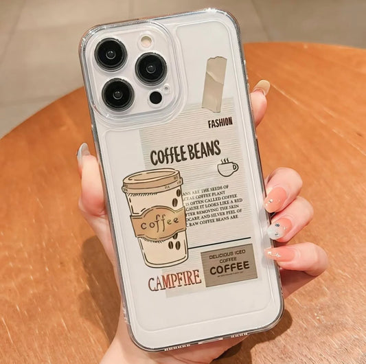 Coffee Beans Customise PNG Case.