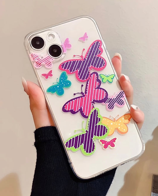 Beautiful Butterfly Customise PNG Cas