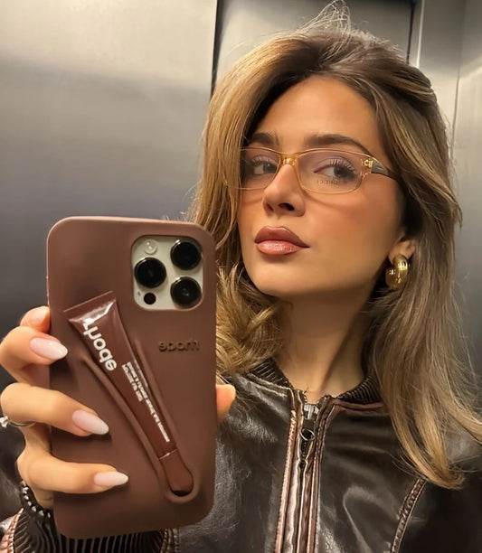 New Original Rhodes LipGloss 💄 Silicone Case With Box