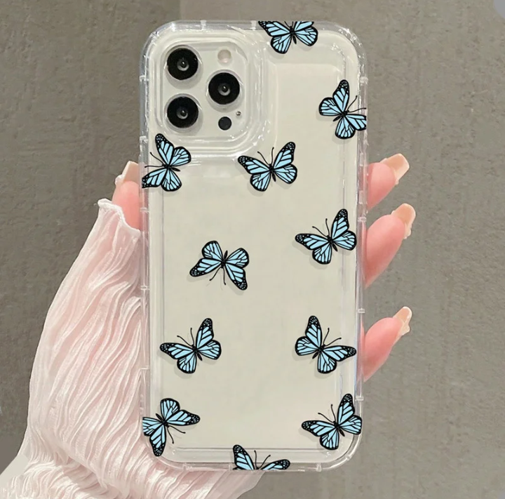 Butterfly Printed Customise PNG Case.