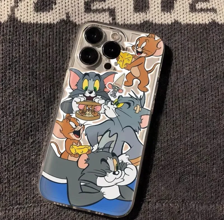 Tom & Jerry Printed PNG Case.