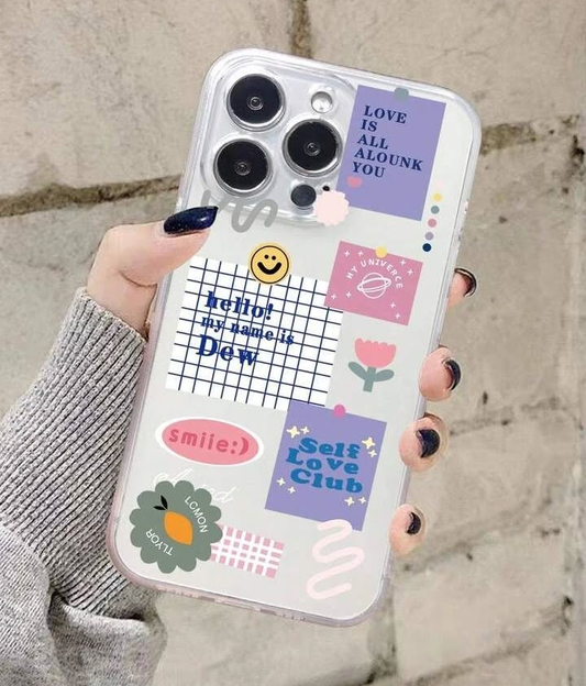 Transparent Printed Customise PNG Case