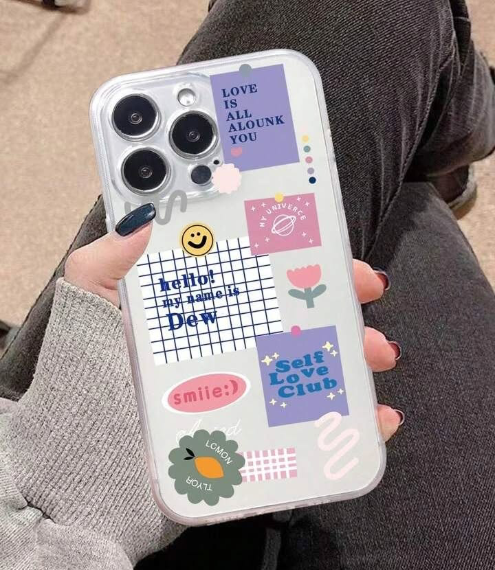 Transparent Printed Customise PNG Case