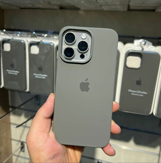 Solid Silicone Case for iPhone