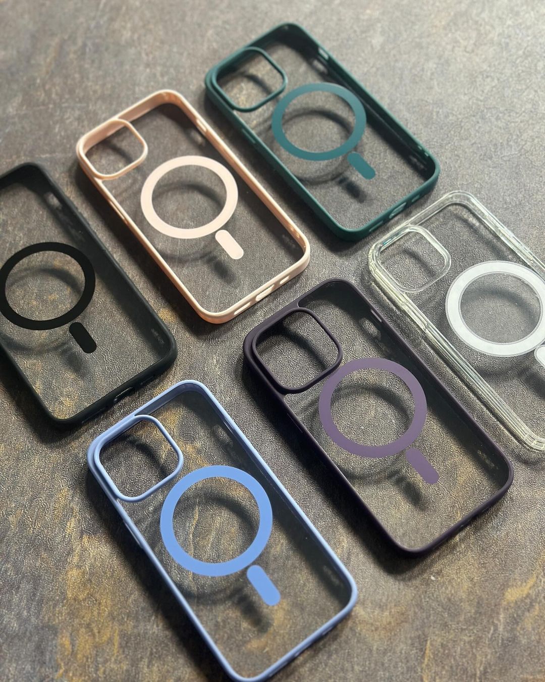 AirSkin magsafe Bumper Case for iPhone models including 15 Series