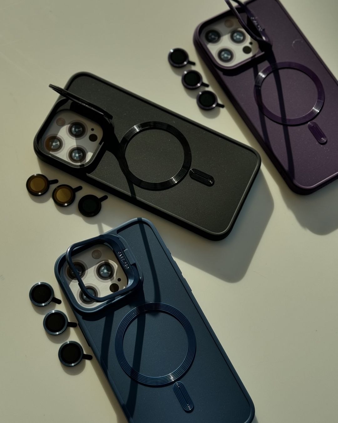 Magsafe Magnetic camera Bracket Case for iPhone