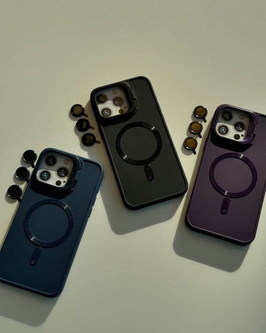 Magsafe Magnetic camera Bracket Case for iPhone